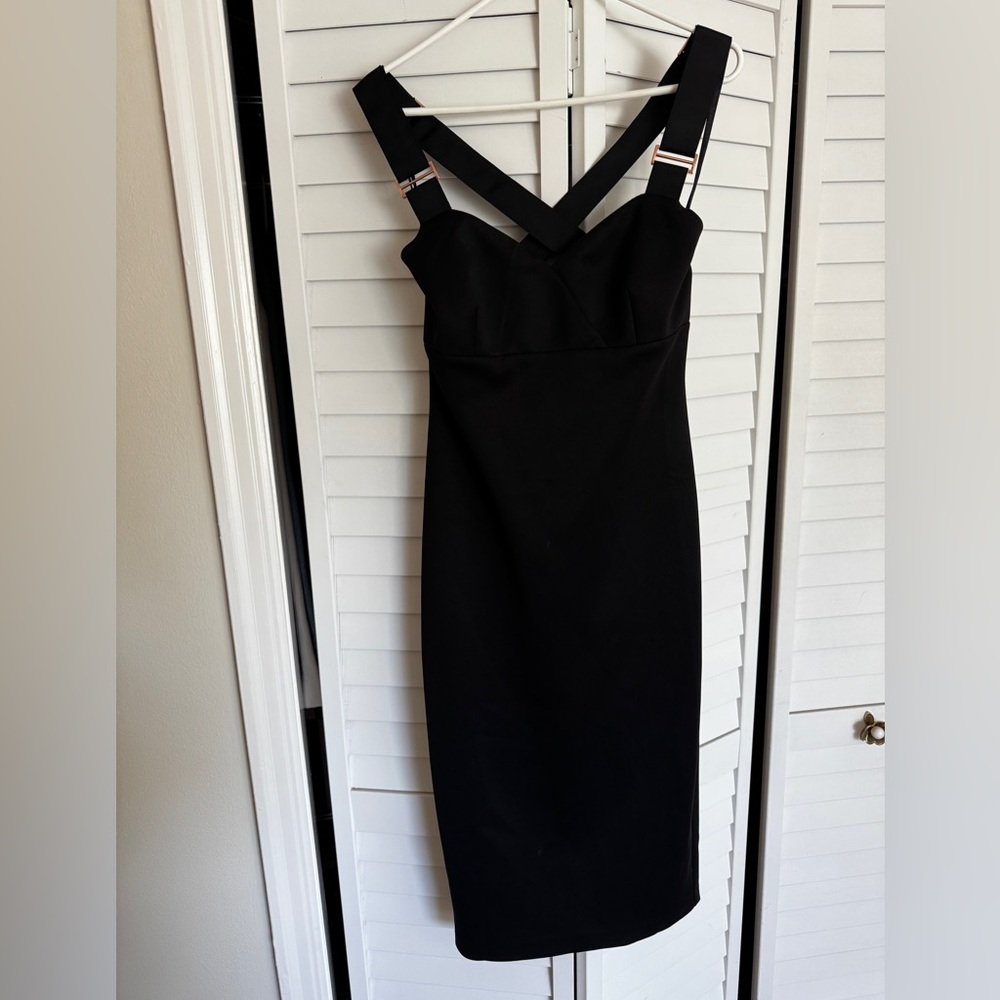 Ted Baker Black Sheath Dress